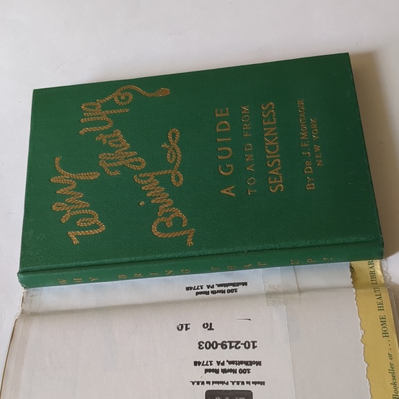 Why Bring That Up? A Guide To and From Seasickness - 1936 - Picture 4 of 16